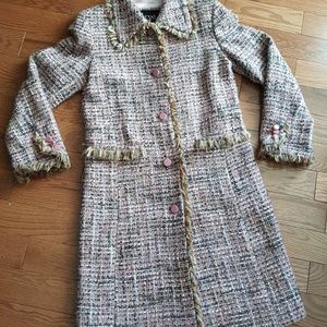 Tryst New York pink coat.